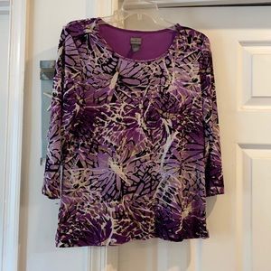 Chicos additions top, size 2